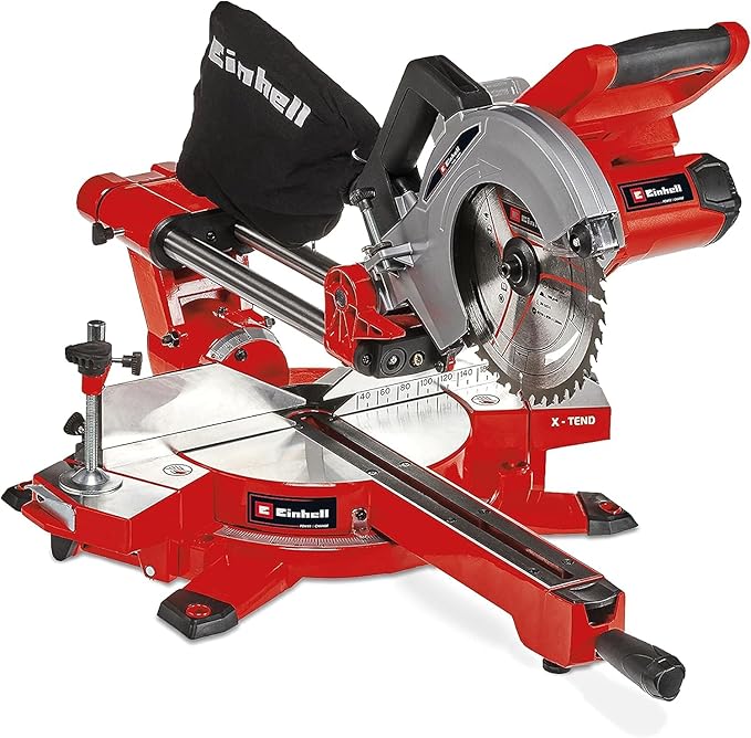 ingletadora telescopica Einhell colo rojo