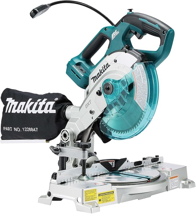 MAKITA DLS600Z Ingletadora a batería 18V Litio-ion 680 W, sin baterías, sin cargador [Clase de eficiencia energética A]