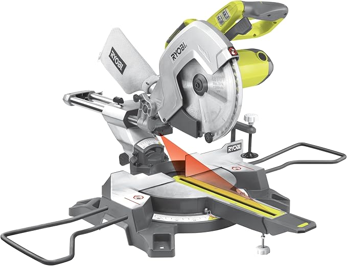 Ryobi 5133002861 EMS305RG - Sierra Ingletadora Deslizante